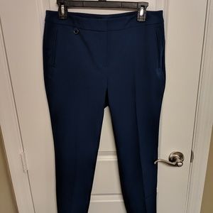 Adrianna Papell Cobalt Blue Ankle Pant